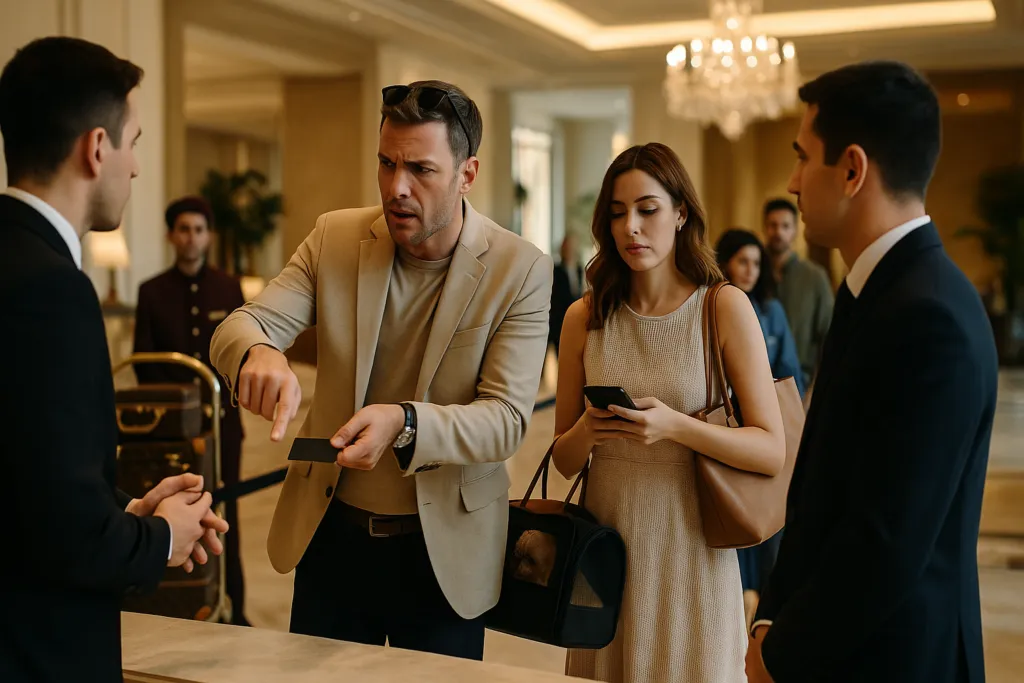 Het subtiele gevoel van recht in luxe hotels
